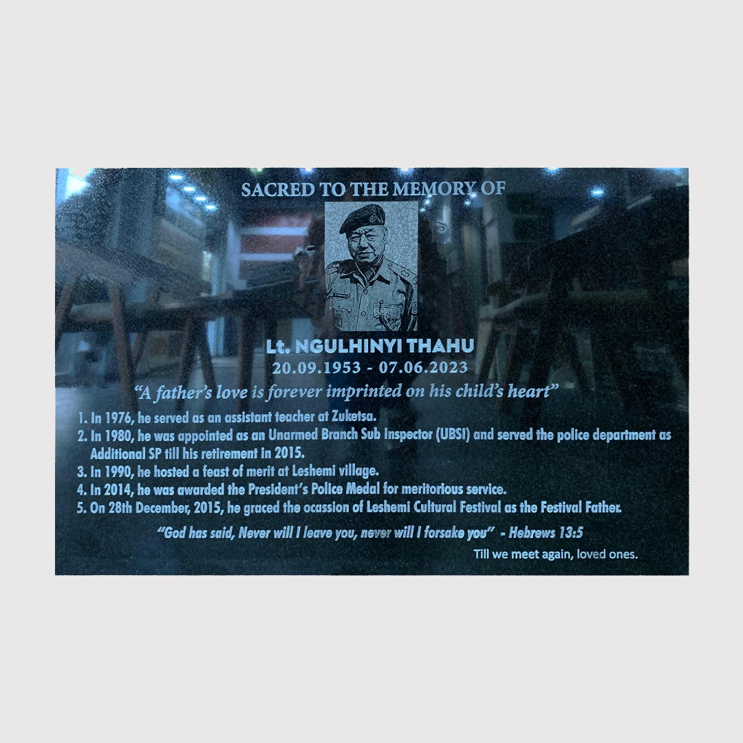 Granite Engraving