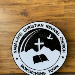 Acrylic Signage for NCRC, Mokokchung Town, Nagaland.